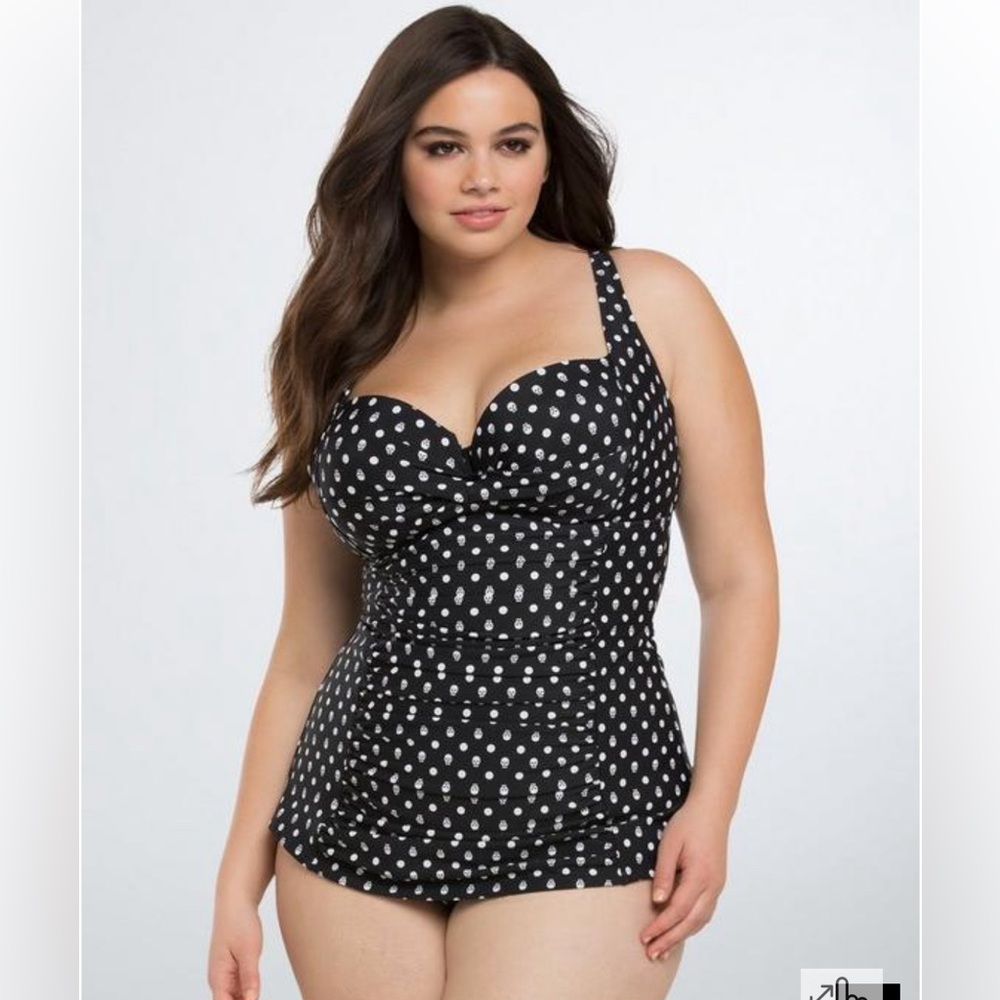 Torrid Skull Tankini 2 piece